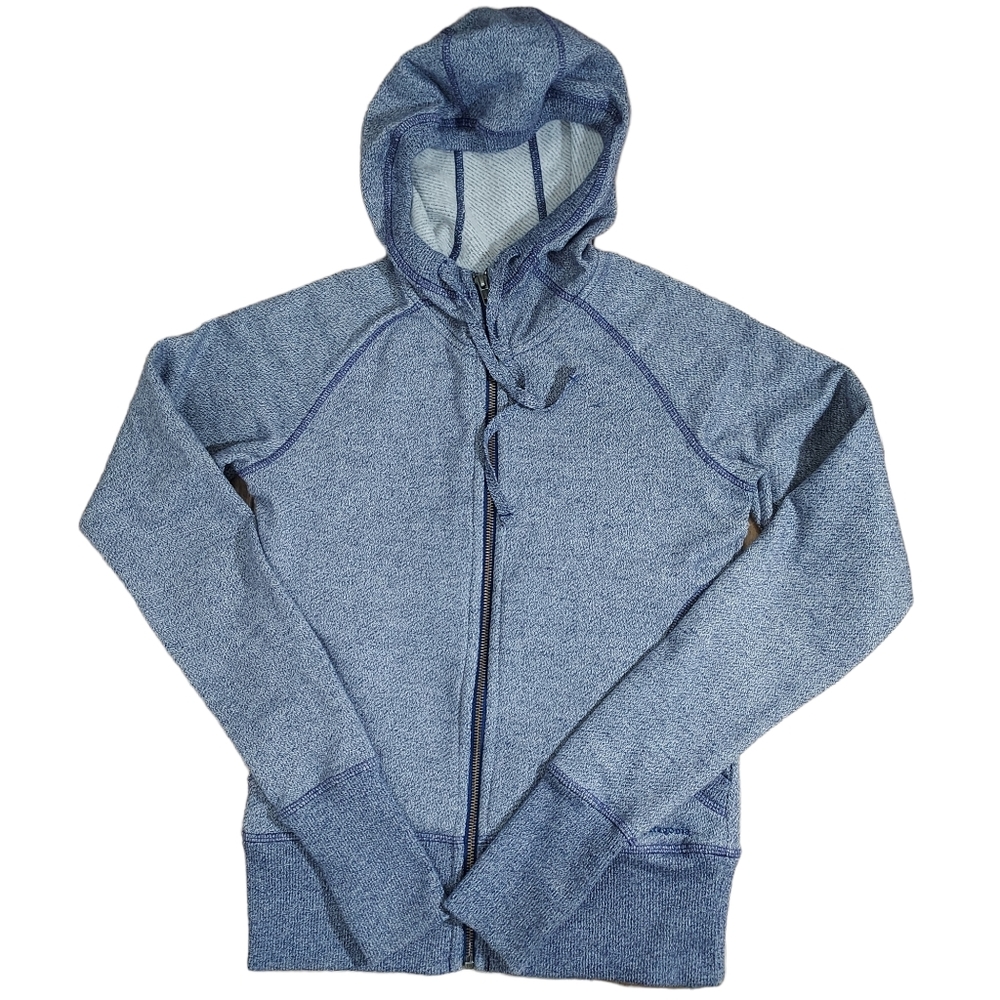 Patagonia heather Cloud Stack zip hoodie XS